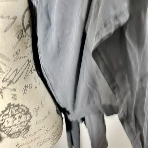 Anthropologie Saturday Sunday Washed Black Open Knit Draped Cardigan Size Small - Picture 10 of 14